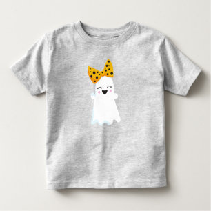 Halloween, Ghost, Ribbon, Bow, Boo, Bus eller godi T Shirt