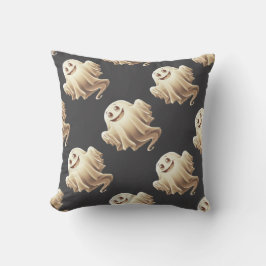 Halloween Ghost Smiling Kudde