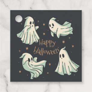 Halloween Ghost Spooktacular Happy halloween Gåvor Etiketter