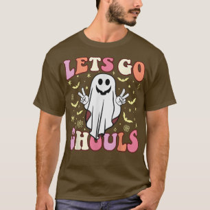 Halloween Ghost Spooky Lets Go Ghouls Season 2022 T Shirt