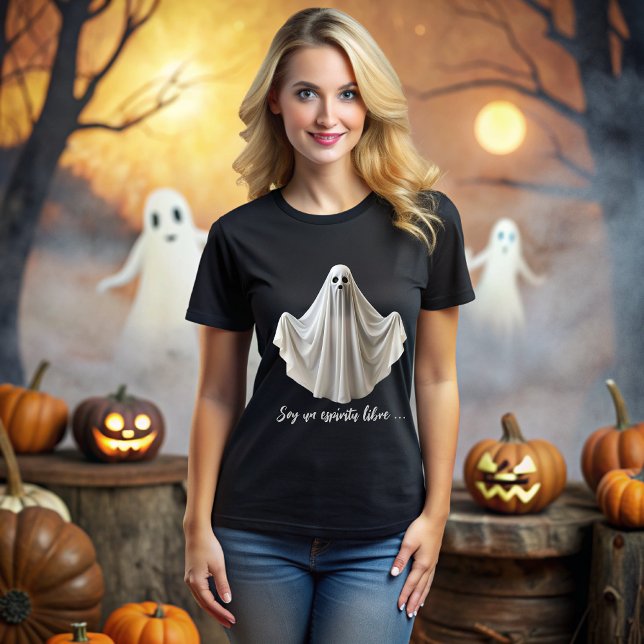 Halloween Ghost T Shirt (Skapare uppladdad)