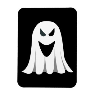 Halloween Ghost Tecknad Illustration 02 Magnet