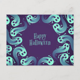 Halloween Ghost Vykort