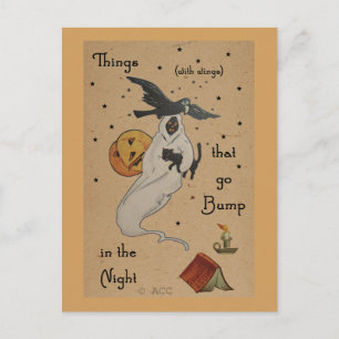 Halloween Ghost vykort