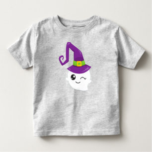 Halloween, Ghost, Witch Hat, Bus eller godis, Boo T Shirt