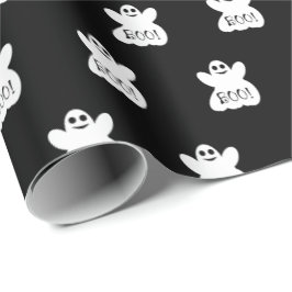 Halloween Ghost Wrapping Papper Presentpapper