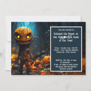 Halloween Ghoul Gang Gala Inbjudningar