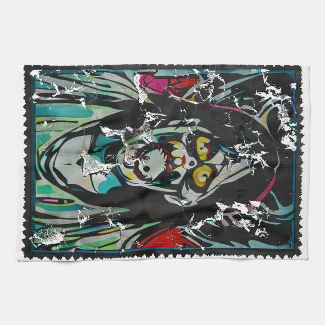 Halloween Ghoul Kökshandduk (Horisontell)