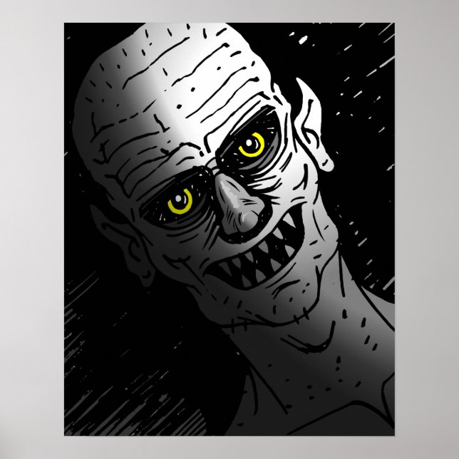 Halloween Ghoul Poster (Framsidan)