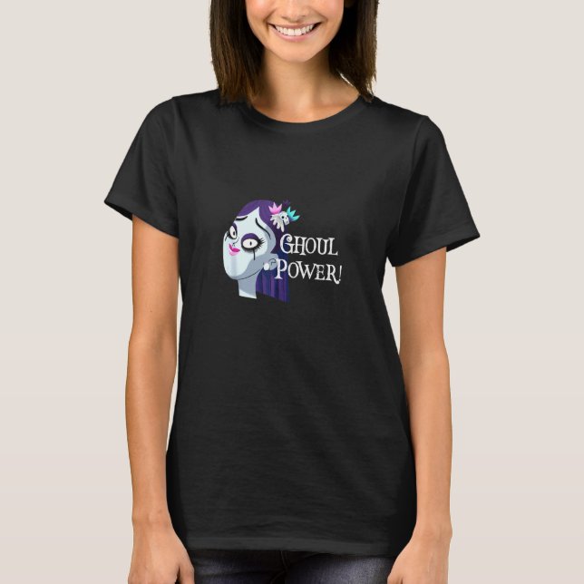 Halloween Ghoul Power T Shirt (Framsida)