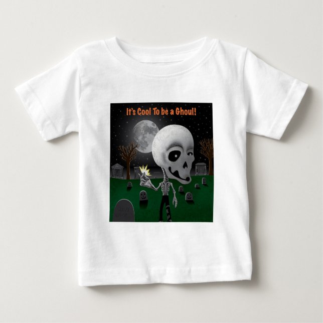 Halloween Ghoul Shirt Tee (Framsida)