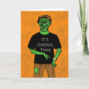 Halloween Ghoul Time, Zombie Watch Kort