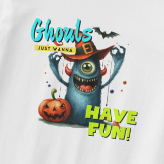 Halloween Ghouls vill bara ha Roligt. T Shirt