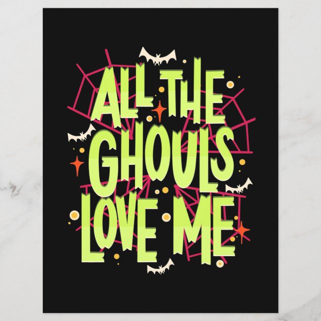 Halloween Gift | Alla Ghouls Kärlek Me (Framsida)