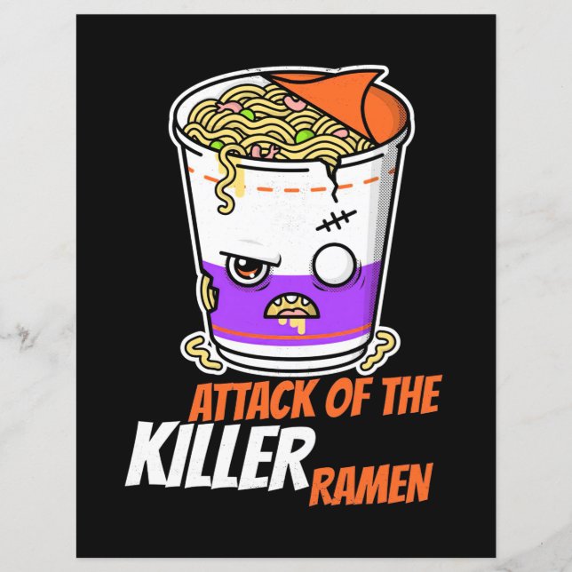Halloween Gift | Attack mot Ramen (Framsida)