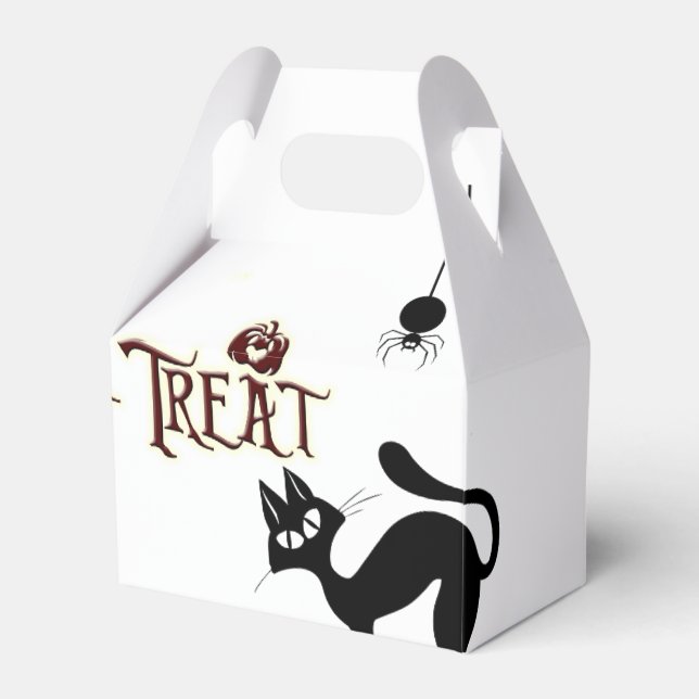 Halloween Gift Box Presentaskar (Framsidan Sidan)