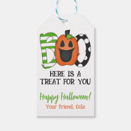 Halloween Gift-favorittagg Presentetikett