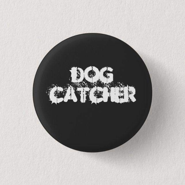 Halloween Gift Hund Catcher Knapp (Framsida)
