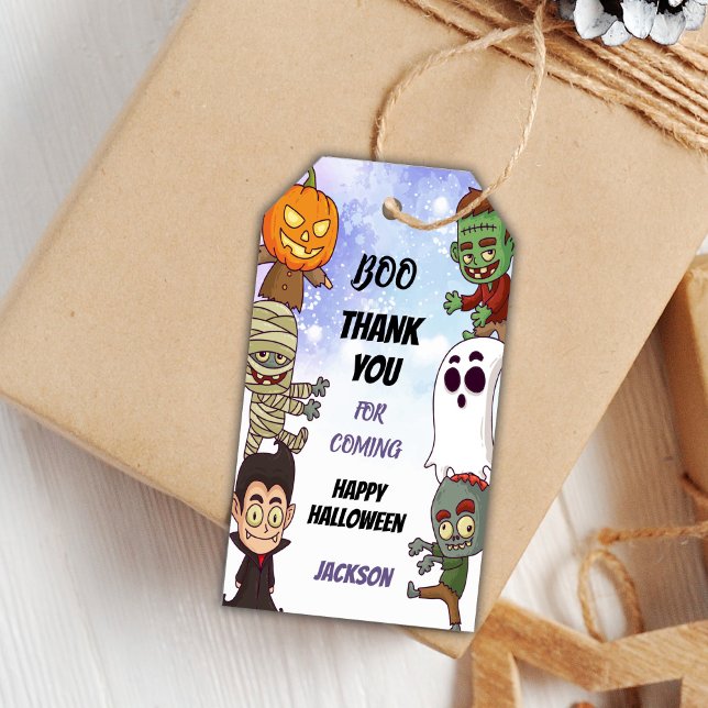 Halloween Gift-Märkre Presentetikett (Halloween Gift Tags)