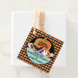 Halloween Gift-Märkre - se bak Gåvor Etiketter