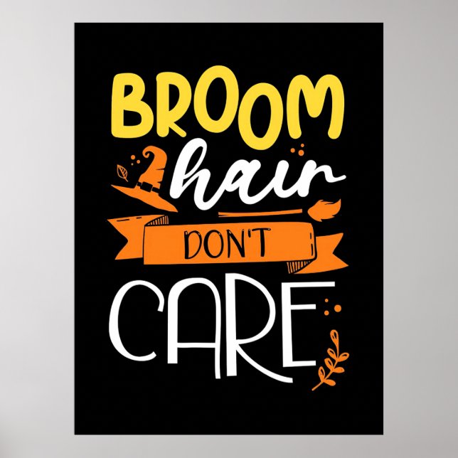 Halloween Gift | Rumsluft bryr sig inte Poster (Framsidan)