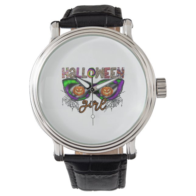 Halloween Girl Armbandsur (Framsida)
