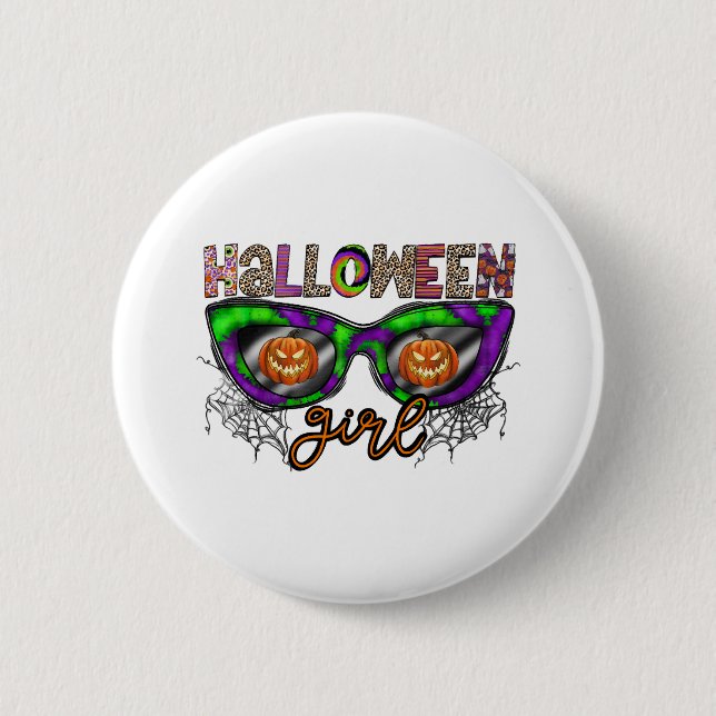 Halloween Girl Knapp (Framsida)