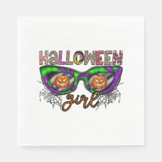 Halloween Girl Pappersservett