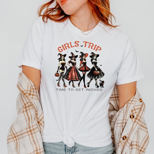 Halloween Girls, Resa-tid för att komma igång T Shirt (Skapare uppladdad)