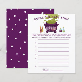 Halloween gissar att Baby-matvisaren spelas