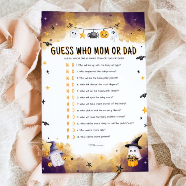 Halloween gissar vem som spelar Mamma eller Pappa  (Skapare uppladdad)