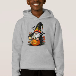 Halloween Gnom Barn Pullover Hoodie T Shirt