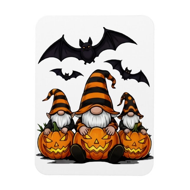 Halloween Gnom Magnet (Vertikal)