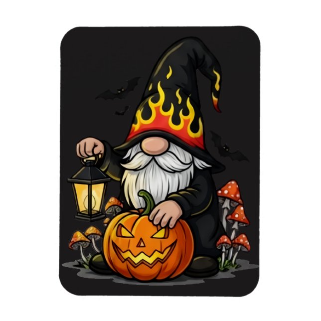 Halloween Gnom Magnet (Vertikal)