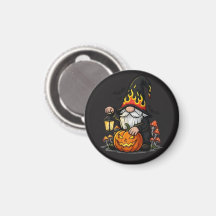 Halloween Gnom Magnet
