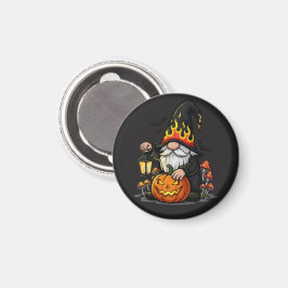 Halloween Gnom Magnet