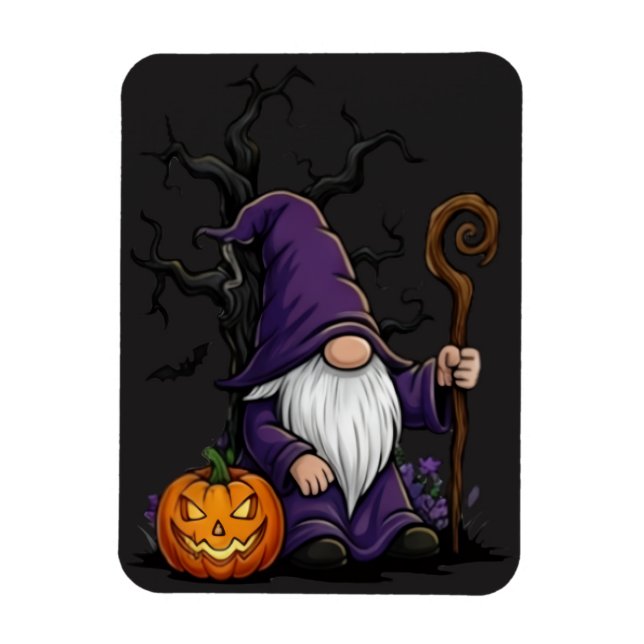 Halloween Gnom Magnet (Vertikal)