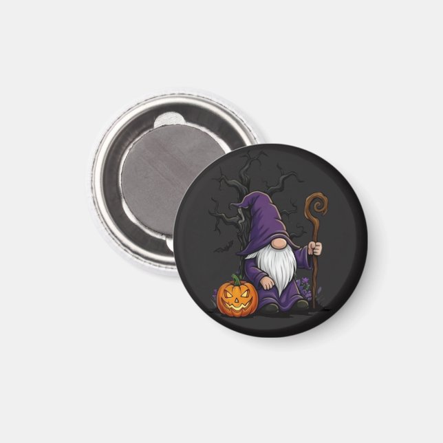 Halloween Gnom Magnet (Front/Back)