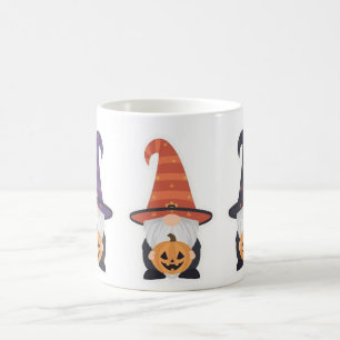 Halloween Gnom Mugg Söt Pumpa Kaffe Kopp