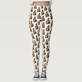 Halloween Gnom Strumpbyxor Leggings