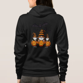 Halloween Gnome Adult Full-Zip Hoodie T Shirt