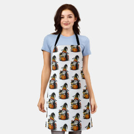 Halloween Gnome Apron