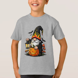 Halloween Gnome Barn T-Shirt