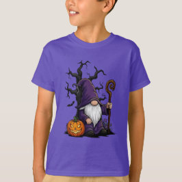 Halloween Gnome Barn T-Shirt