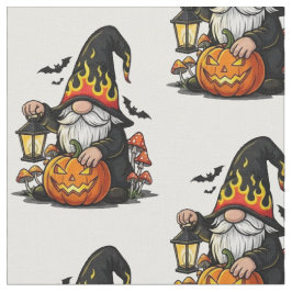 Halloween Gnome Fabric Tyg