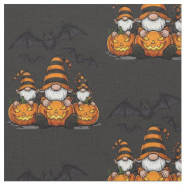 Halloween Gnome Fabric Tyg