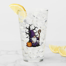Halloween Gnome Glass Cup Glaskopp