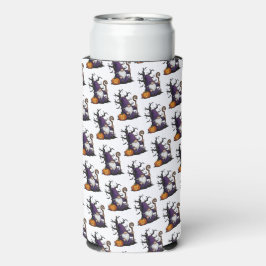 Halloween Gnome Koozie