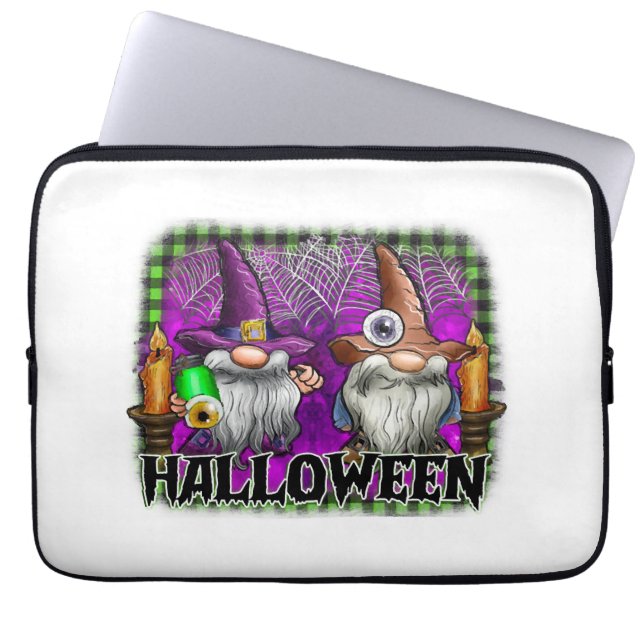 Halloween Gnome Laptop Fodral (Framsidan)