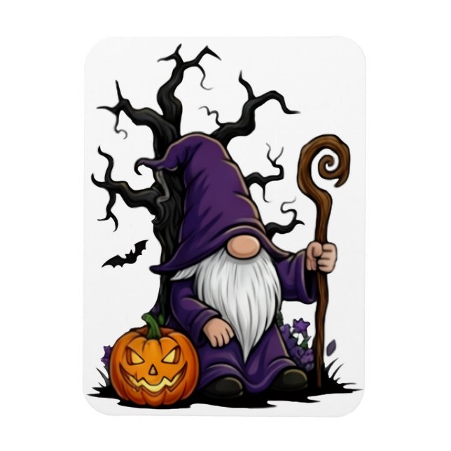 Halloween Gnome Magnet (Vertikal)